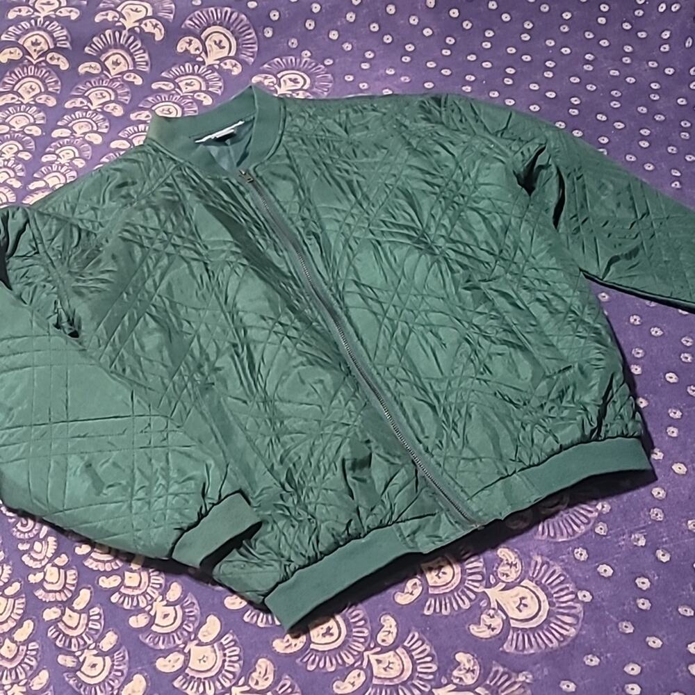 Rico y Suave Silk Quilted Bomber Jacket 90s-supreme